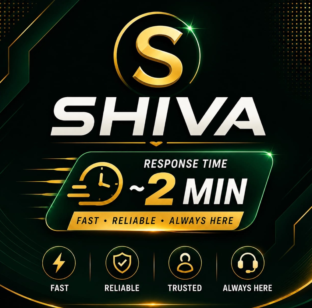 Shiva Services - Fast, reliable IT support with under 2 minute response time.